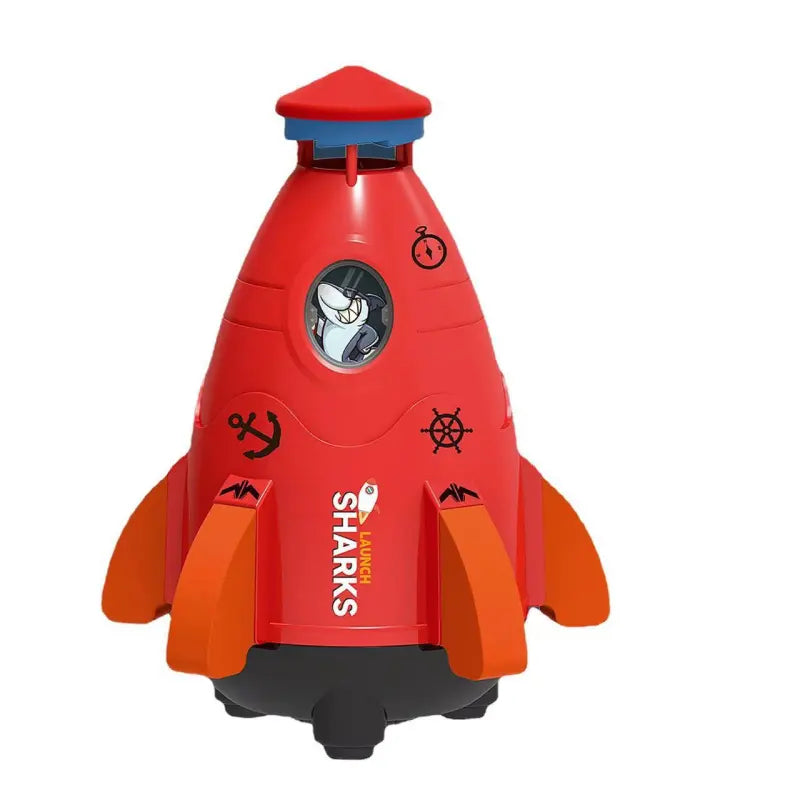 Kids Rocket Sprinkler Spinner Toy
