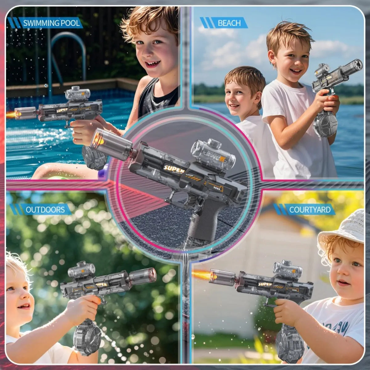 Outdoor Electric Water Gun Toy