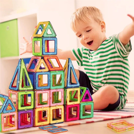 Kids Magnetic Construction Blocks Toys