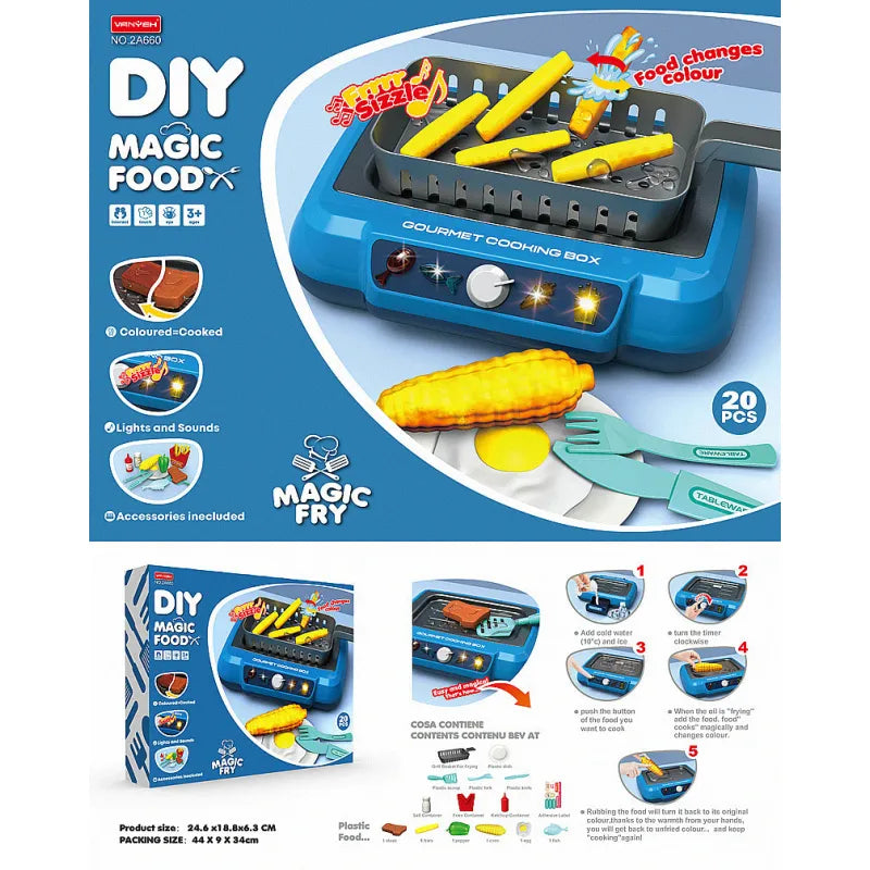 Induction Kitchen DIY Play Toy